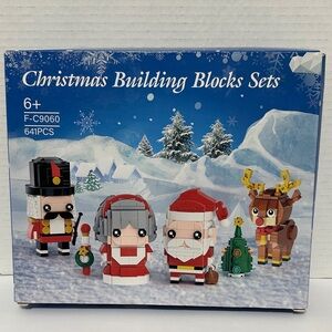 Christmas Building Blocks Sets NIP